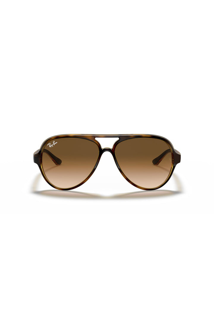 Ray Ban - Cats 5000 Classic in Polished Light Havana Frames with Light Brown Gradient Lenses - 0RB4125 710/5159