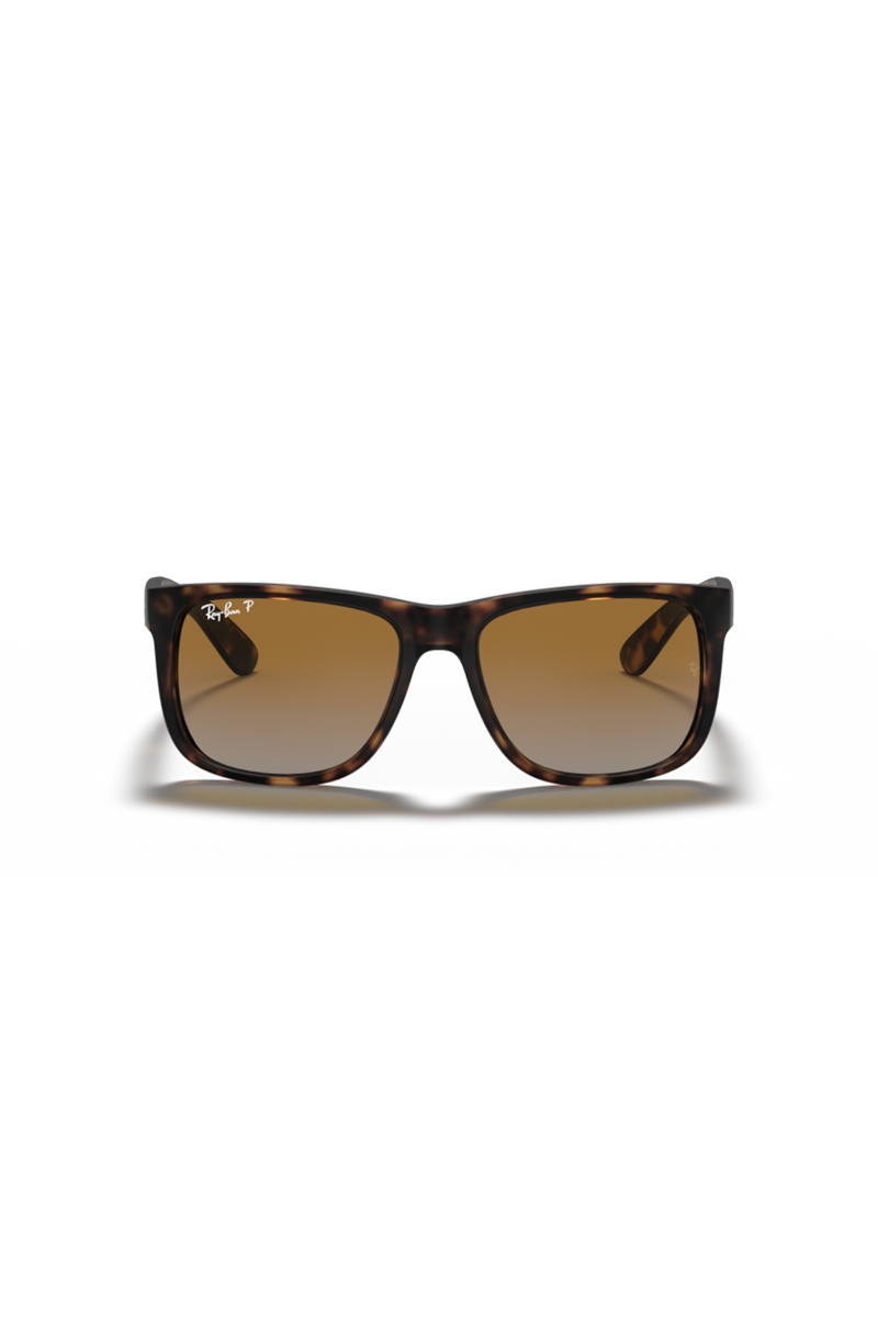 Ray Ban - Justin Classic in Matte Havana Frames with Brown Gradient Lenses - 0RB4165865/T555