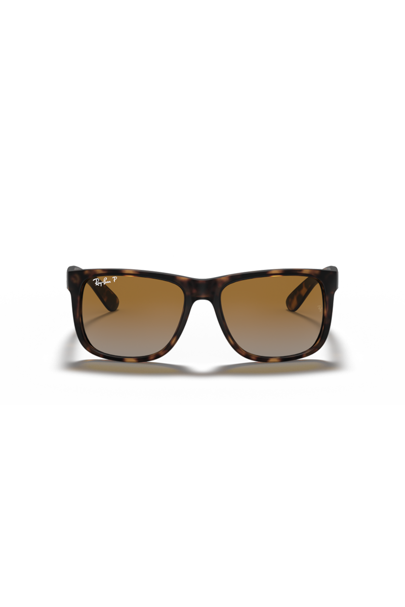 Ray Ban - Justin Classic in Matte Havana Frames with Brown Gradient Lenses - RB4165865/T5