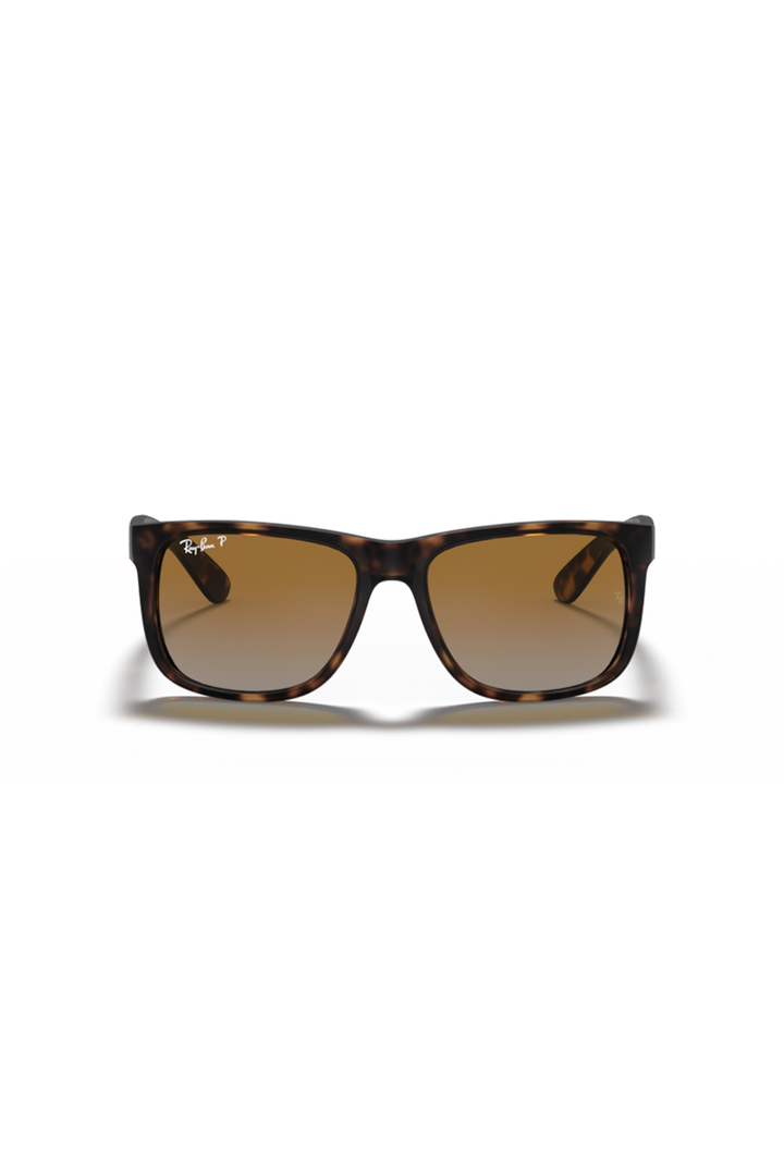 Ray Ban - Justin Classic in Matte Havana Frames with Brown Gradient Lenses - RB4165865/T5