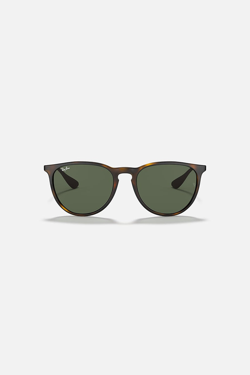 Ray Ban - Erika Classic in Polished Light Havana Frames with Green Classic G-15 Lenses - 0RB4171710/7154