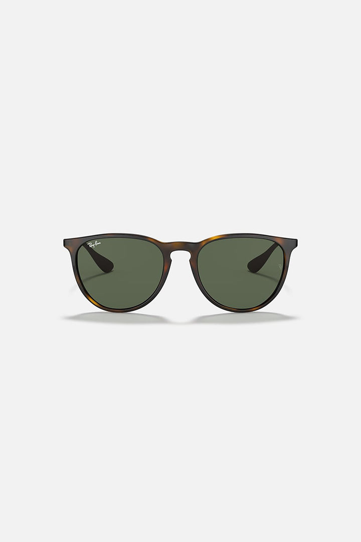 Ray Ban - Erika Classic in Polished Light Havana Frames with Green Classic G-15 Lenses - 0RB4171710/7154