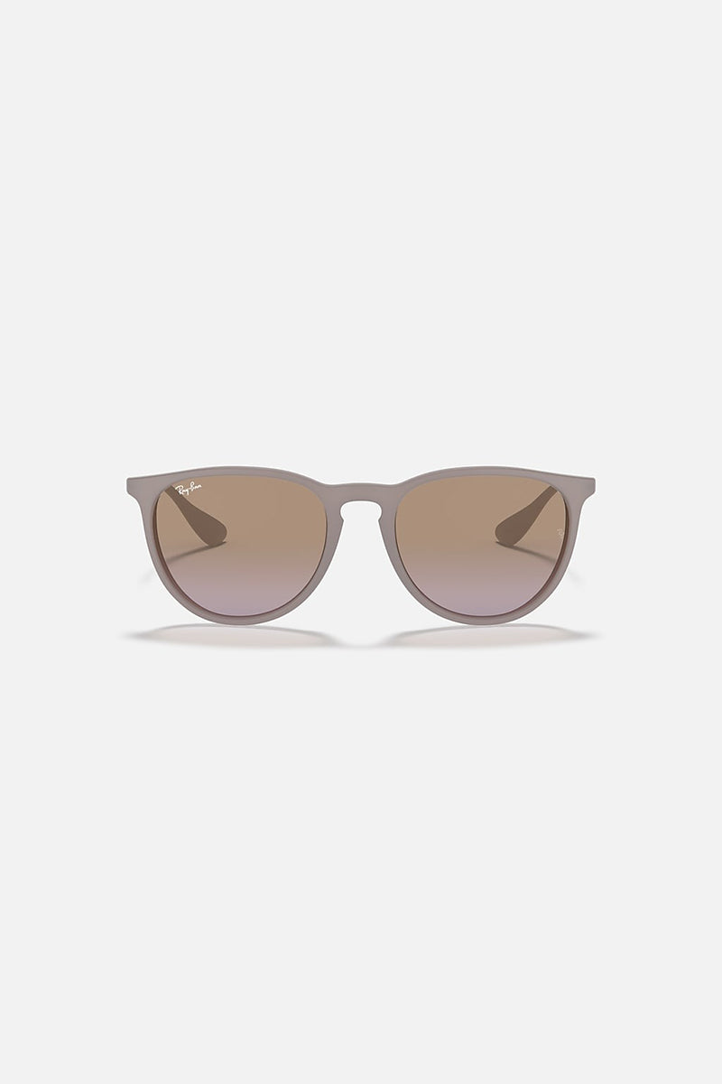 Ray Ban - Erika Classic in Matte Dark Sand Frames with Brown Gradient Lenses - 0RB417160006854