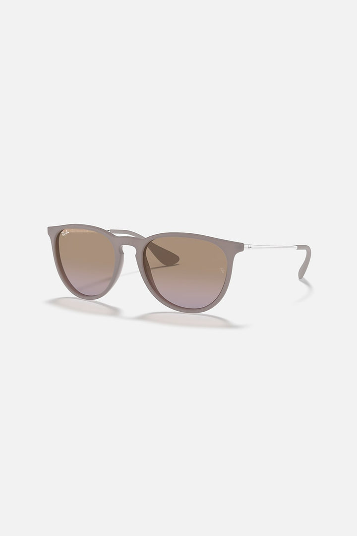 Ray Ban - Erika Classic in Matte Dark Sand Frames with Brown Gradient Lenses - 0RB417160006854