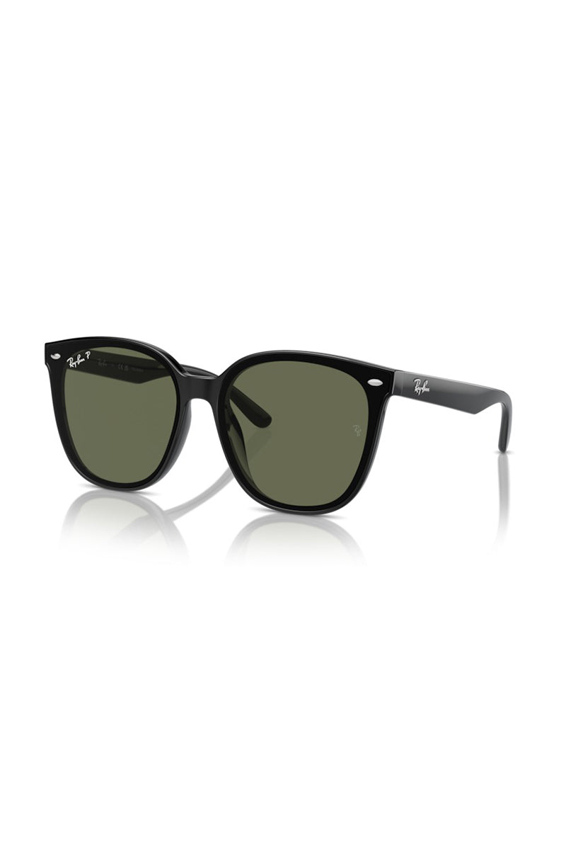 Ray Ban - RB4423D in Black Frames with Dark Green Polarized Lenses - 0RB4423D 601/9A66