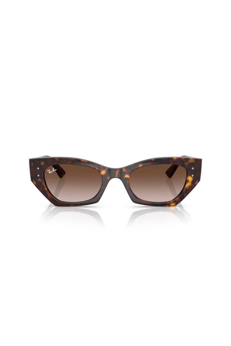 Ray Ban - Zena Bio-Based in Havana Frames with Gradient Brown Lenses - 0RB4430 13591352