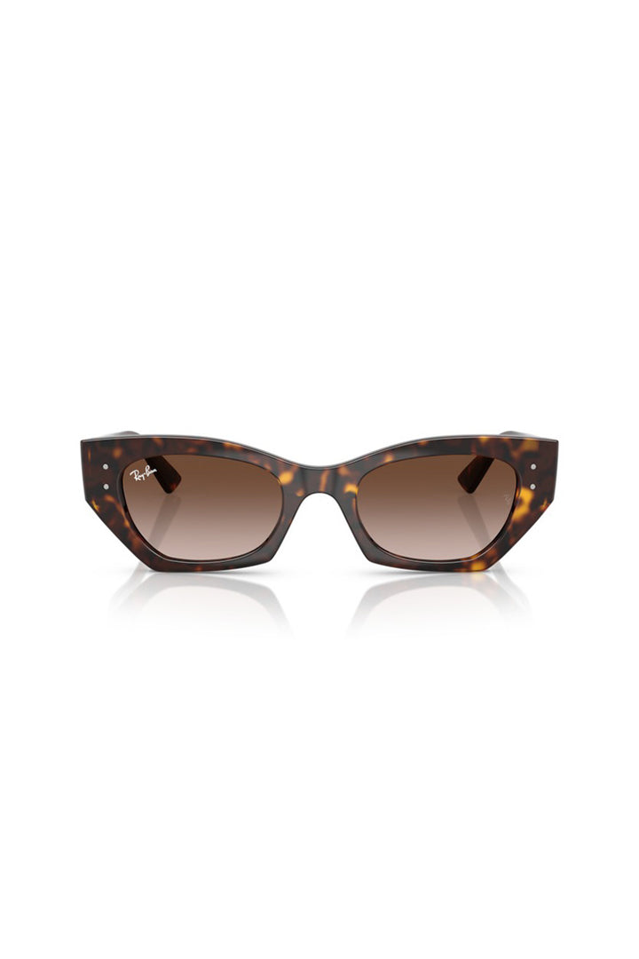 Ray Ban - Zena Bio-Based in Havana Frames with Gradient Brown Lenses - 0RB4430 13591352