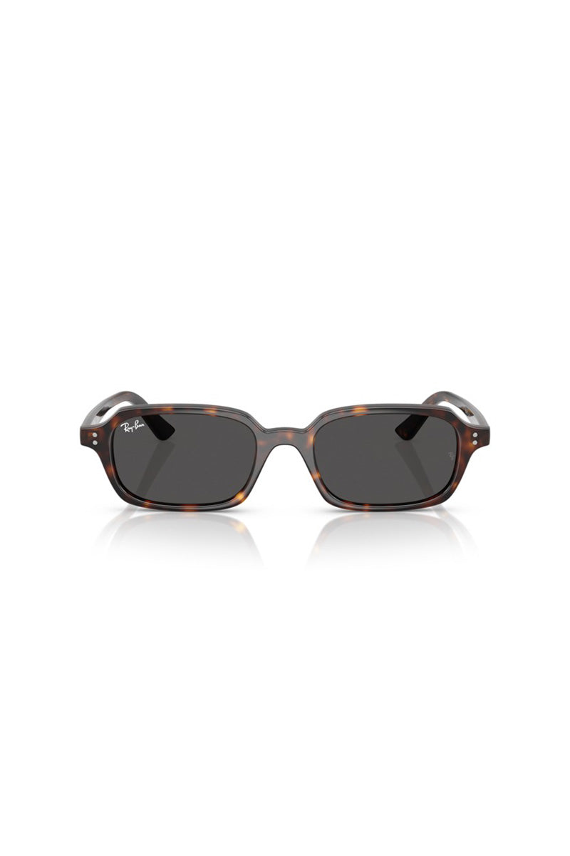 Ray Ban - Zuri Bio-Based - in Polished Havana Frames with Dark Grey Lenses - 0RB4455 13598752