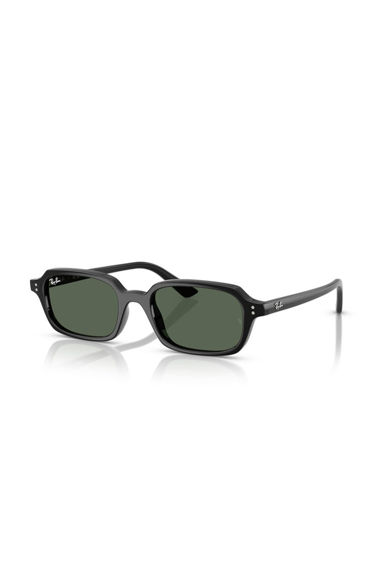 Ray Ban - Zuri Bio-Based - in Polished Black Frames with Dark Green Lenses - 0RB4455 66777152