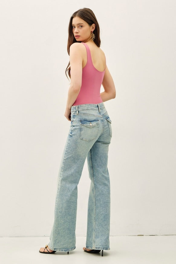 Be Cool - Scoop Neck Tank Bodysuit