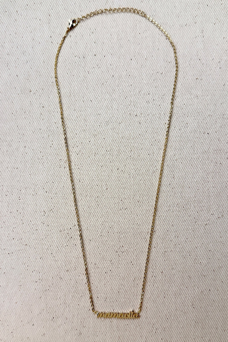 GoldFi - 18k Gold Filled Mamacita Necklace