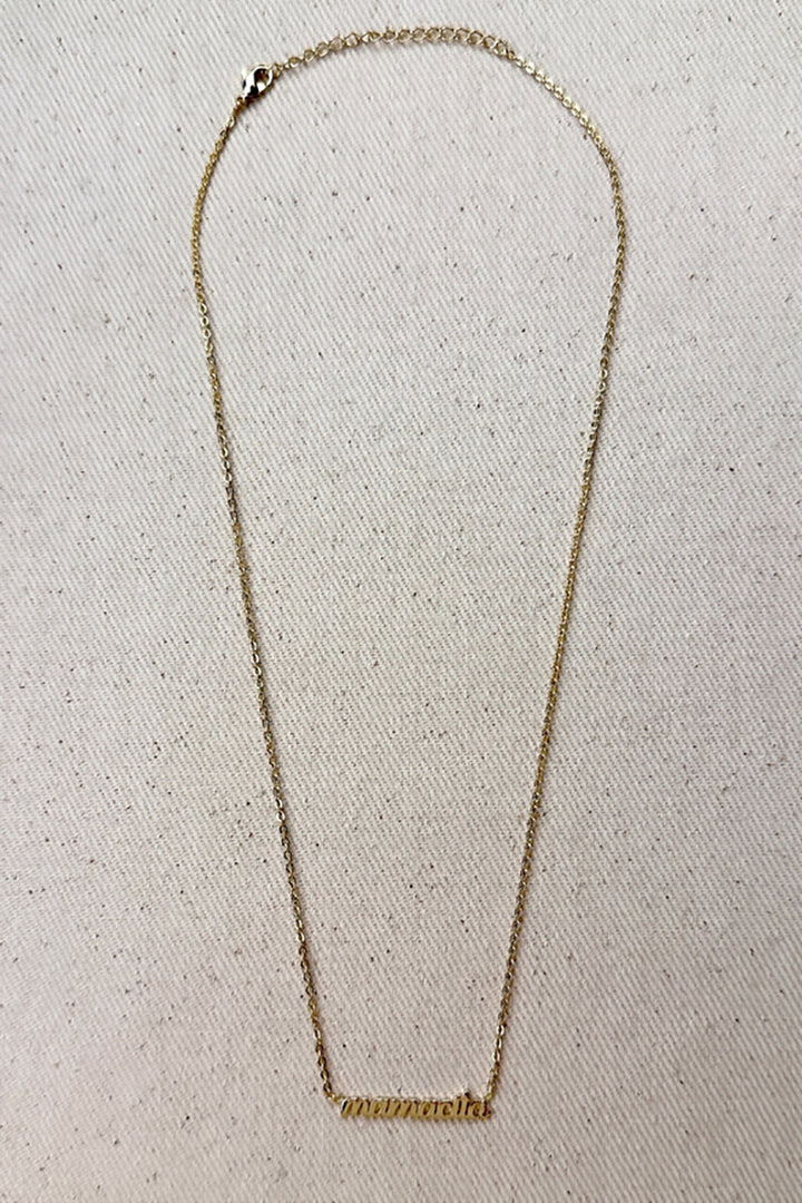 GoldFi - 18k Gold Filled Mamacita Necklace