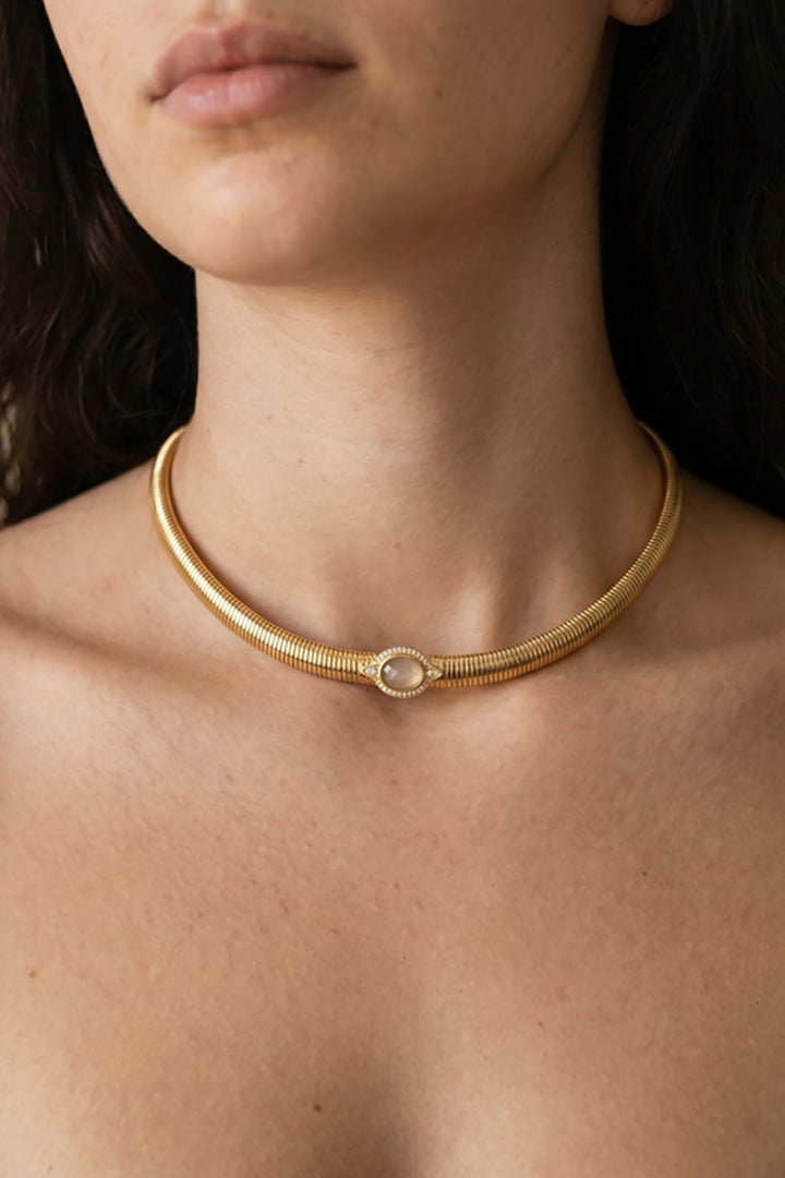 Native Gem - Milano Necklace in Gold