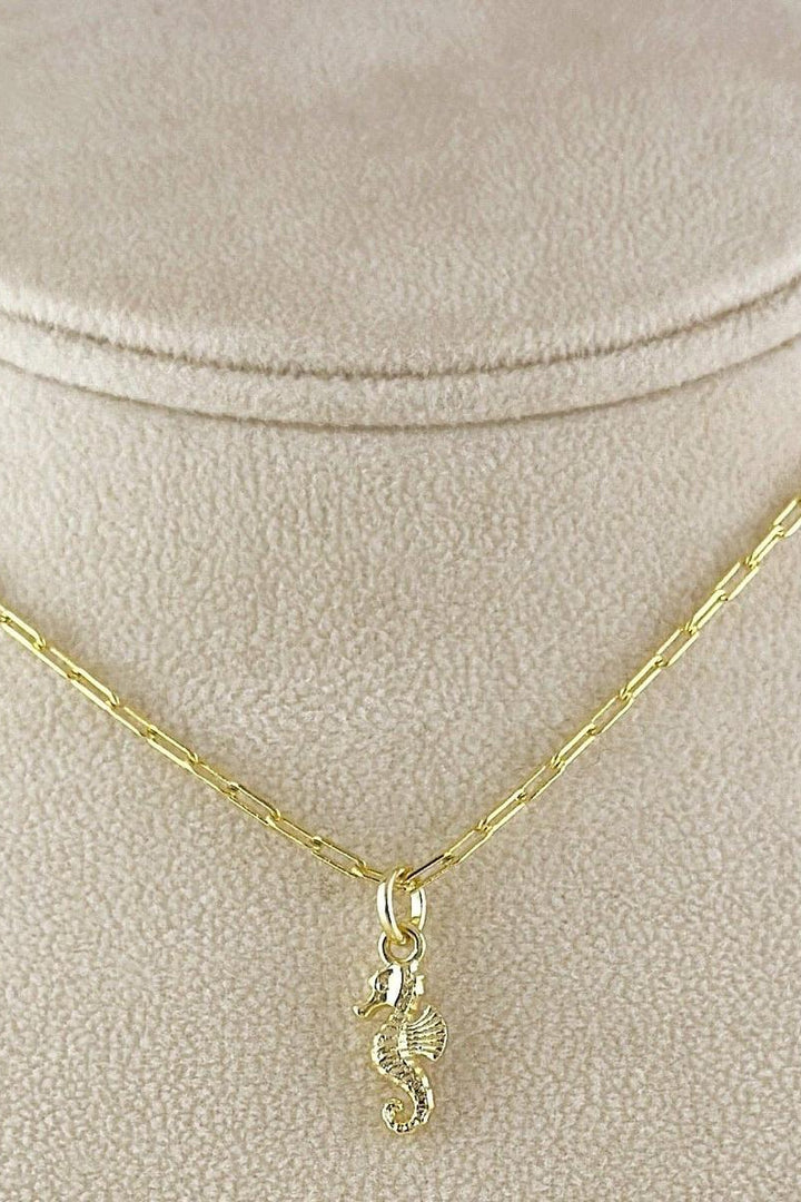 GoldFi - 18k Gold Filled Sea Horse Charm