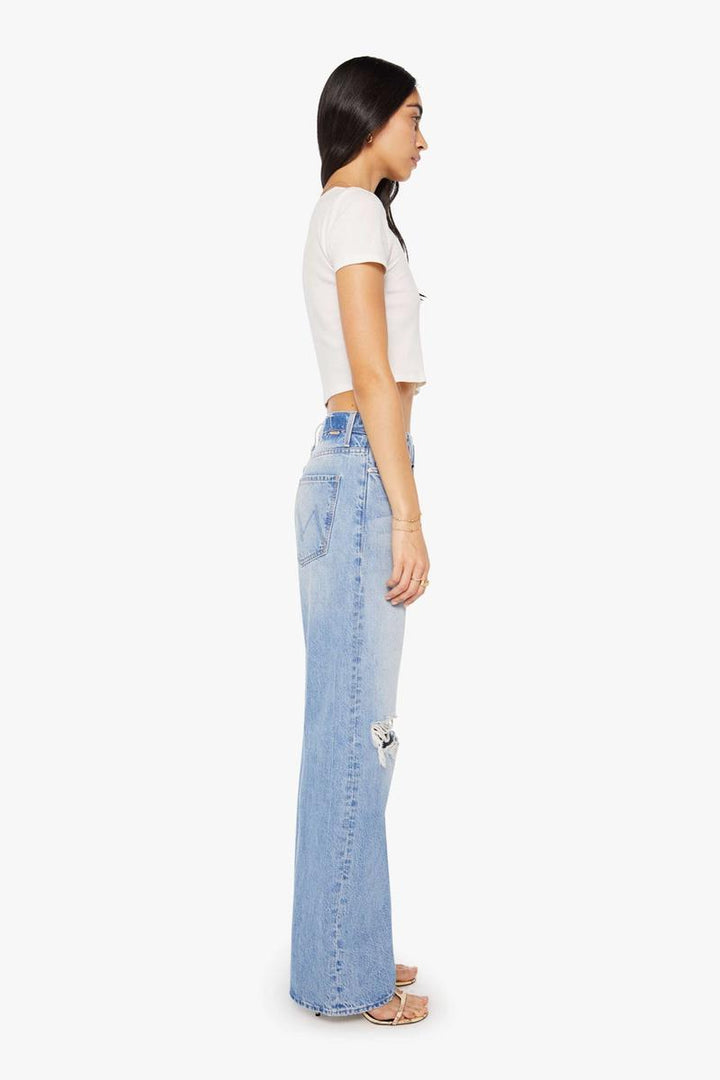 Mother Denim - The Dodger Sneak in Floral Frenzy