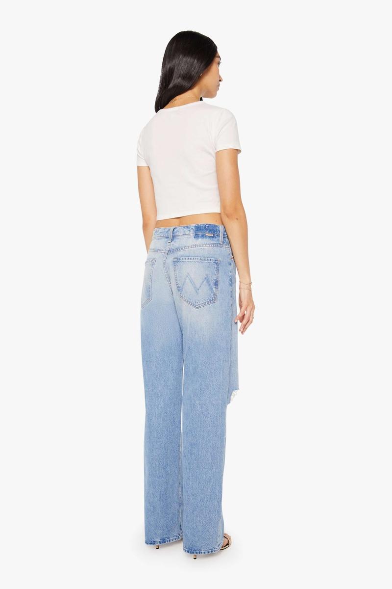 Mother Denim - The Dodger Sneak in Floral Frenzy