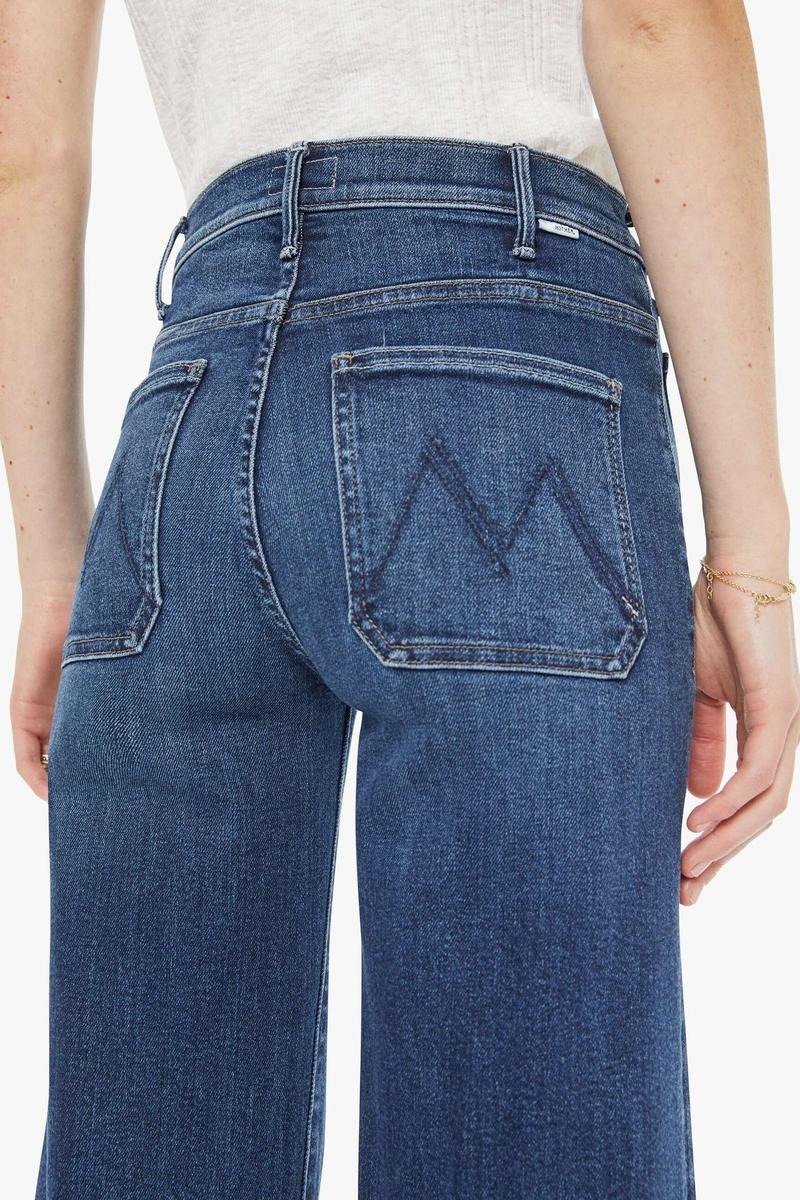 Mother Denim - The Hustler Roller Patch Pocket Skimp in One Last Shot