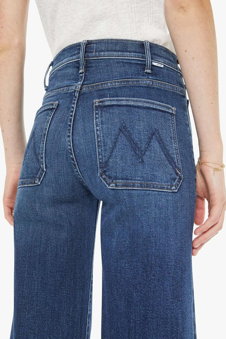 Mother Denim - The Hustler Roller Patch Pocket Skimp in One Last Shot