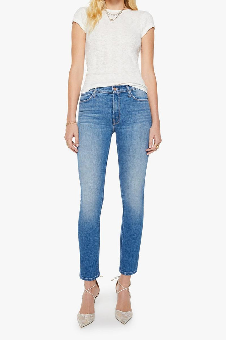 Mother Denim - Mid Rise Dazzler Hover in Kissing The Caddy
