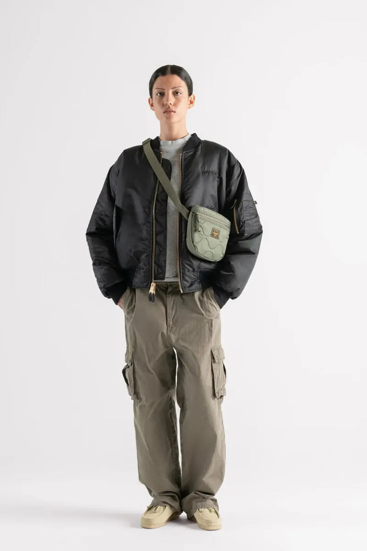 Herschel - Settlement Quilted Capsule Hip Pack in Beetle