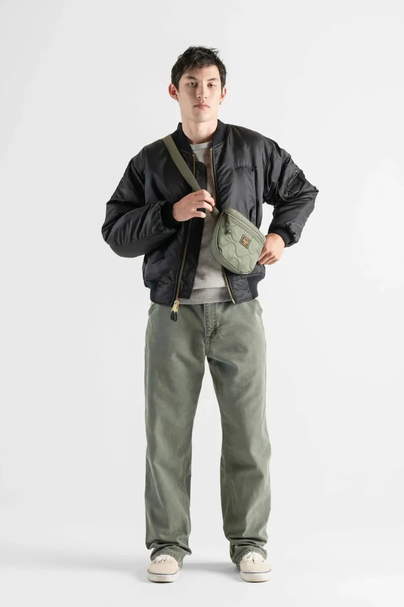Herschel - Settlement Quilted Capsule Hip Pack in Beetle