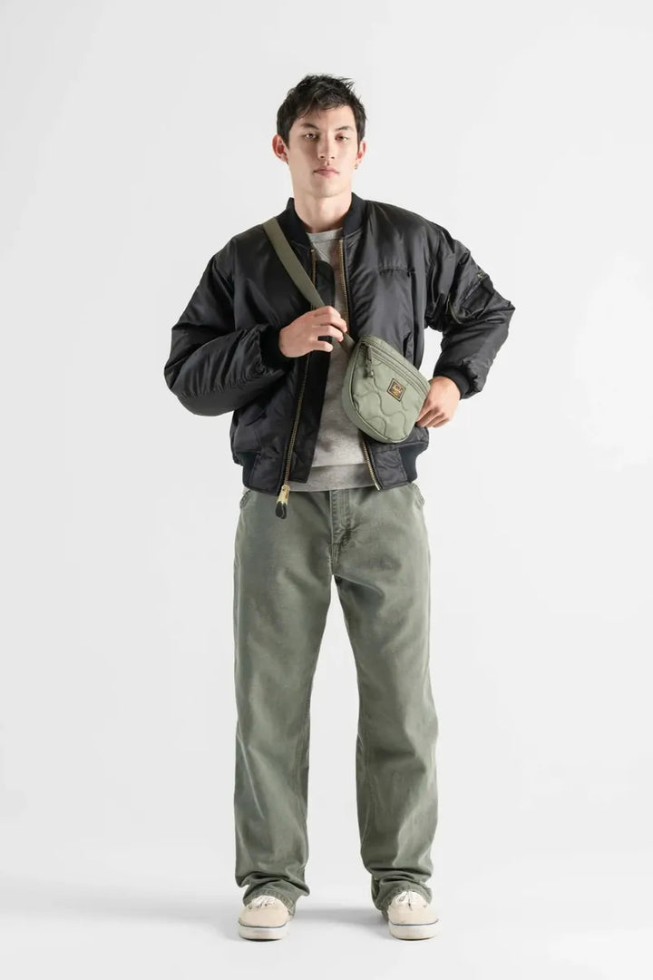 Herschel - Settlement Quilted Capsule Hip Pack in Beetle