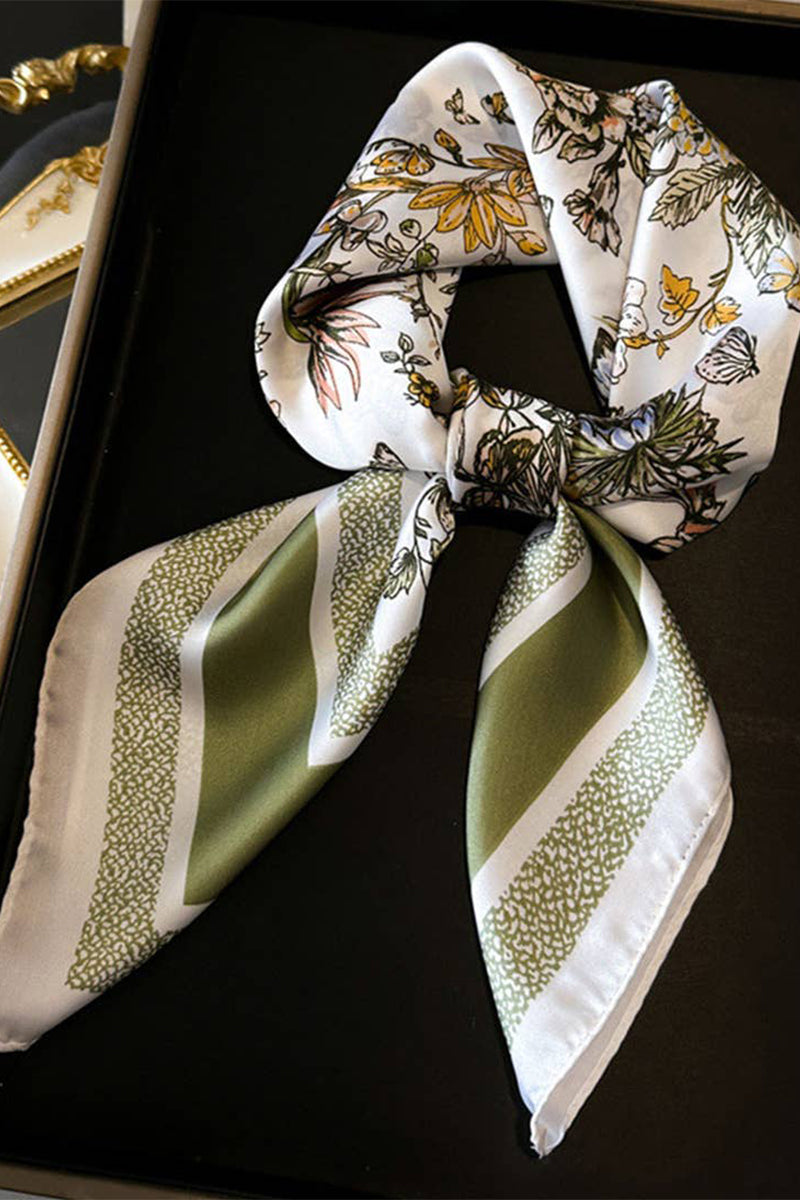 ACCITY - Silky Butterfly Print Scarf