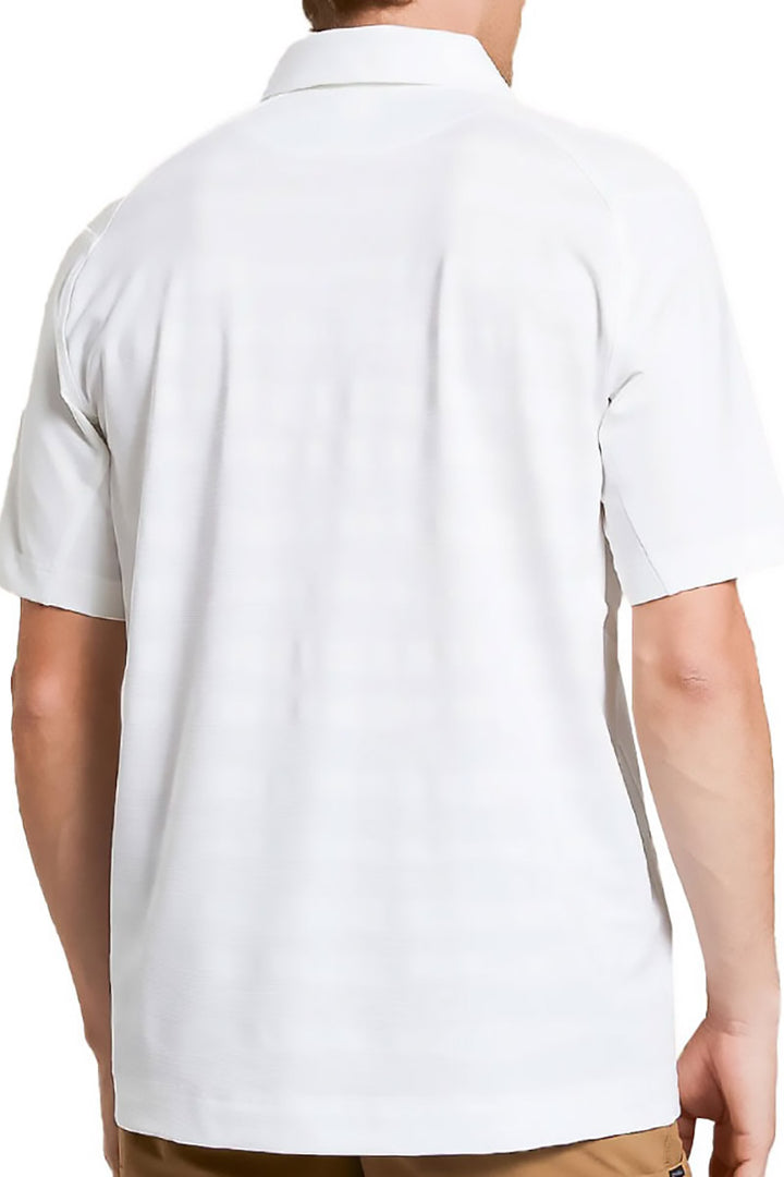 Oakley - C1 Wave Length Stripe Pullover Shirt in White