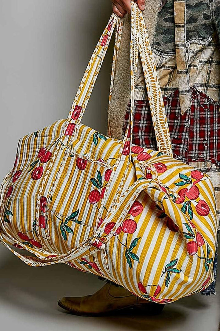 Pol Clothing - Front Pocket Quilted Adjustable Strap Bag