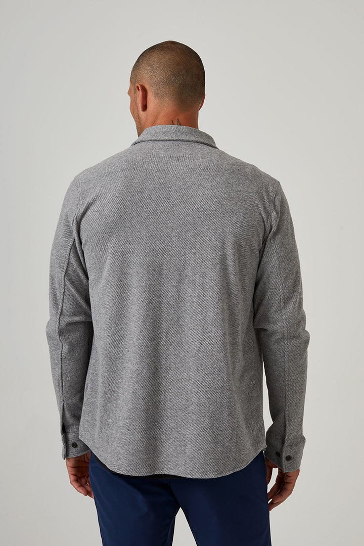 7DIAMONDS - Generation 4-Way Stretch Shirt in Grey