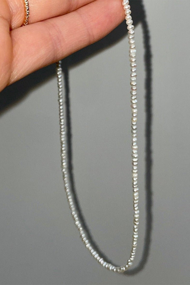 Tree Myriah - Freshwater Pearl Collar in Gold