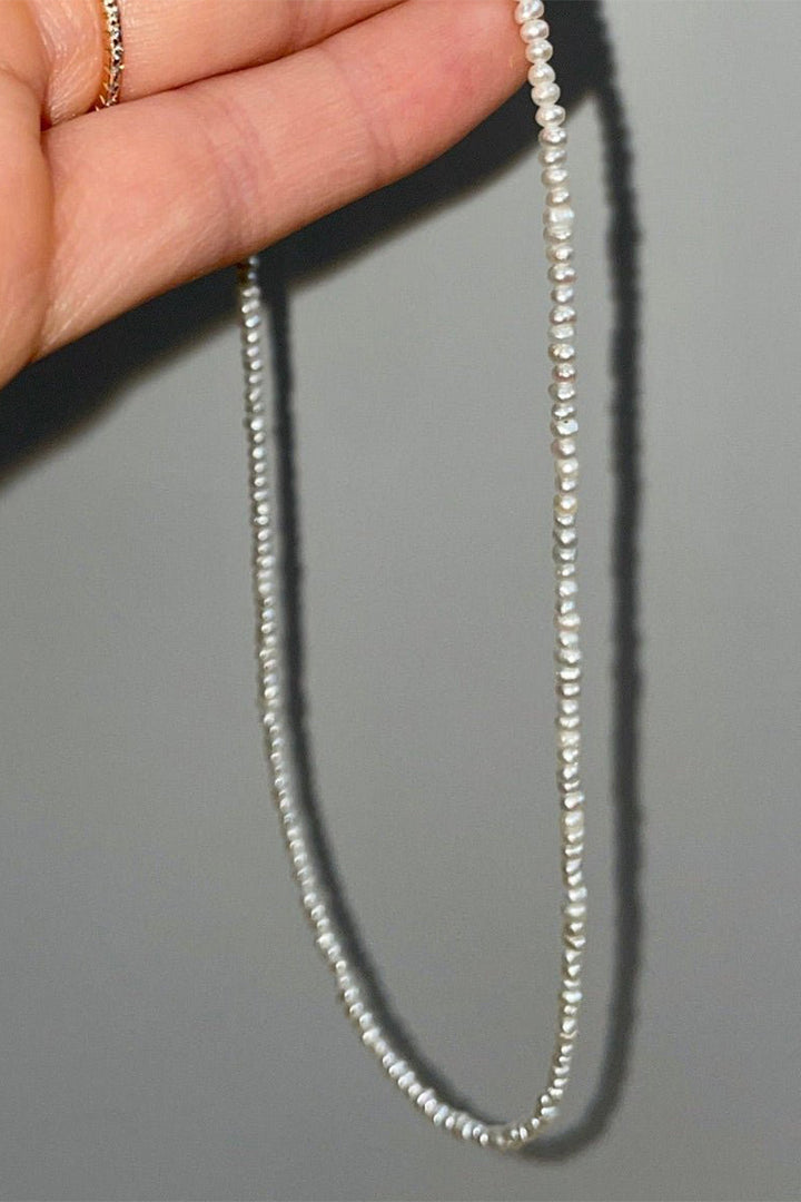 Tree Myriah - Freshwater Pearl Collar in Gold
