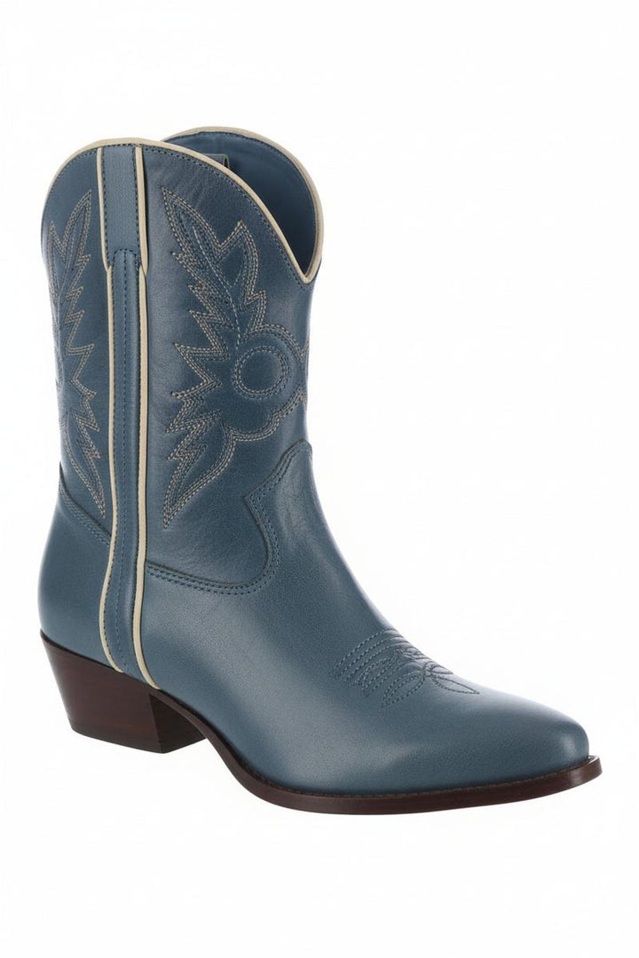 Free People - Borderline Western Boot in Blue