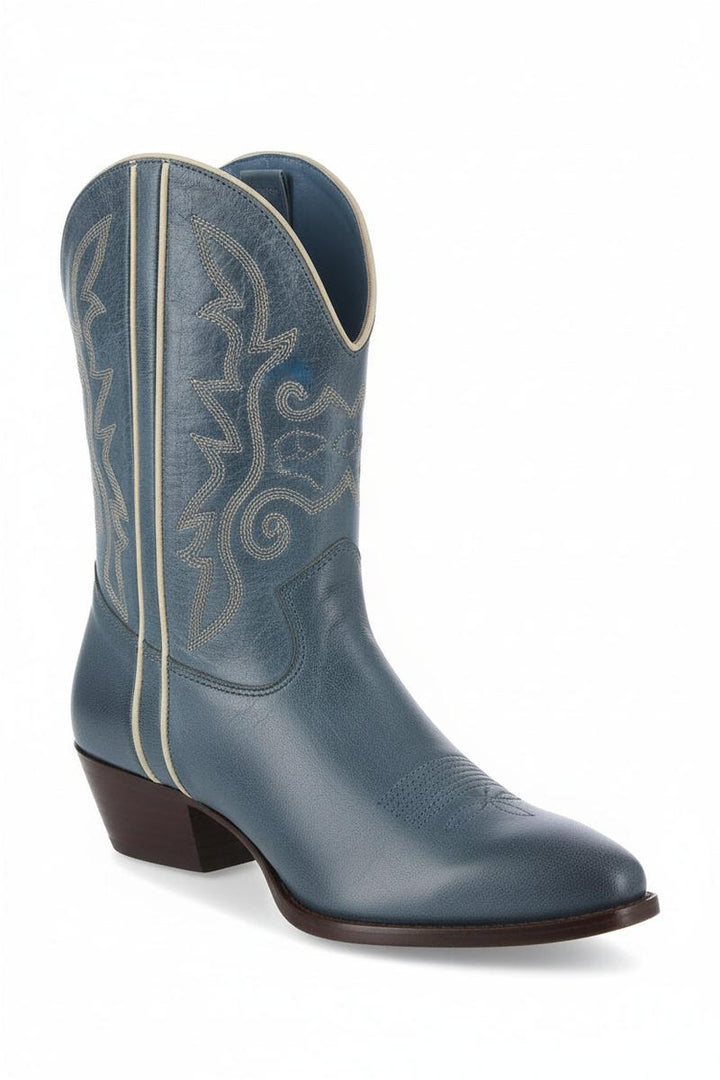 Free People - Borderline Western Boot in Blue