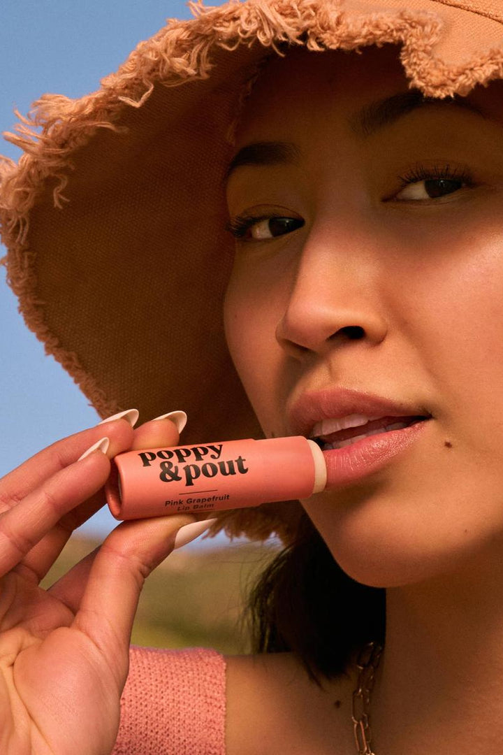 Poppy & Pout - Lip Balm, Pink Grapefruit