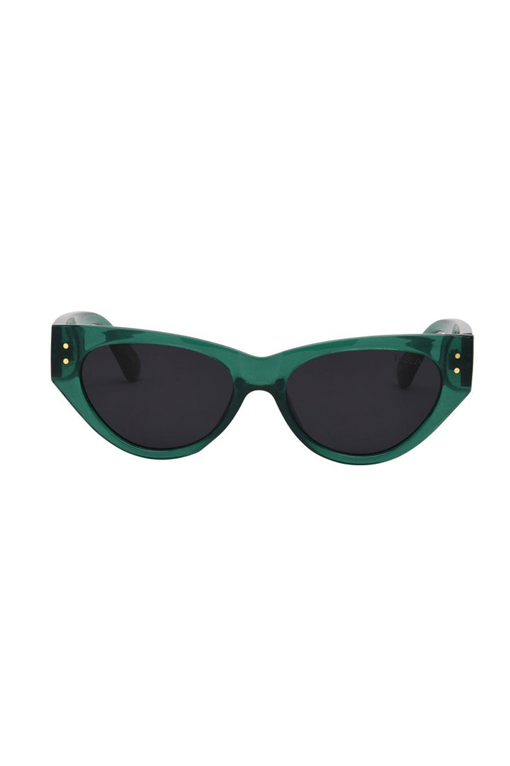 I-SEA - Carly with Hunter Green Frames and Smoke Polarized Lenses