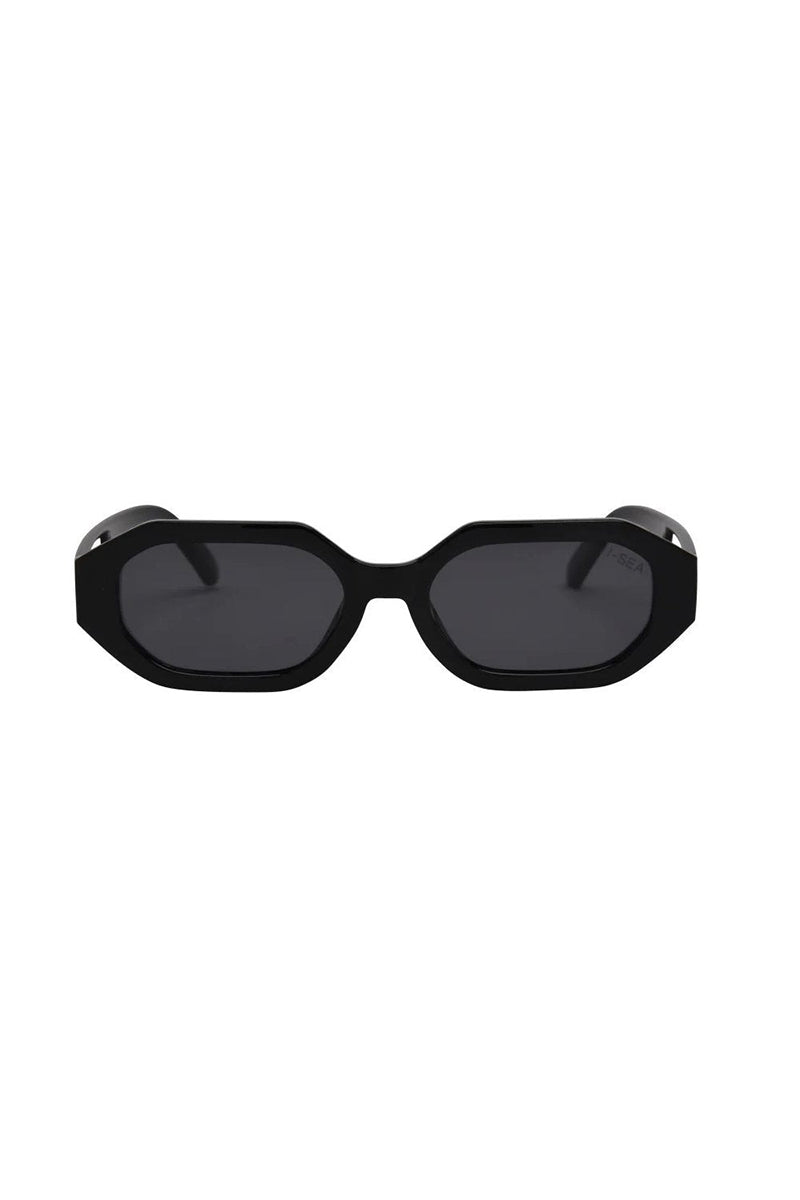 I-SEA - Mercer with Black Frames and Smoke Polarized Lenses