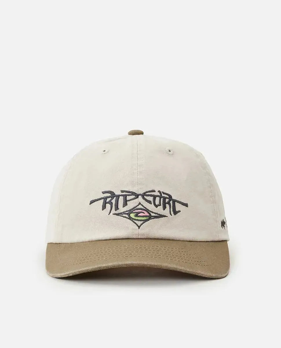 Rip Curl - Raw Energy Art Adjustable Cap in Olive
