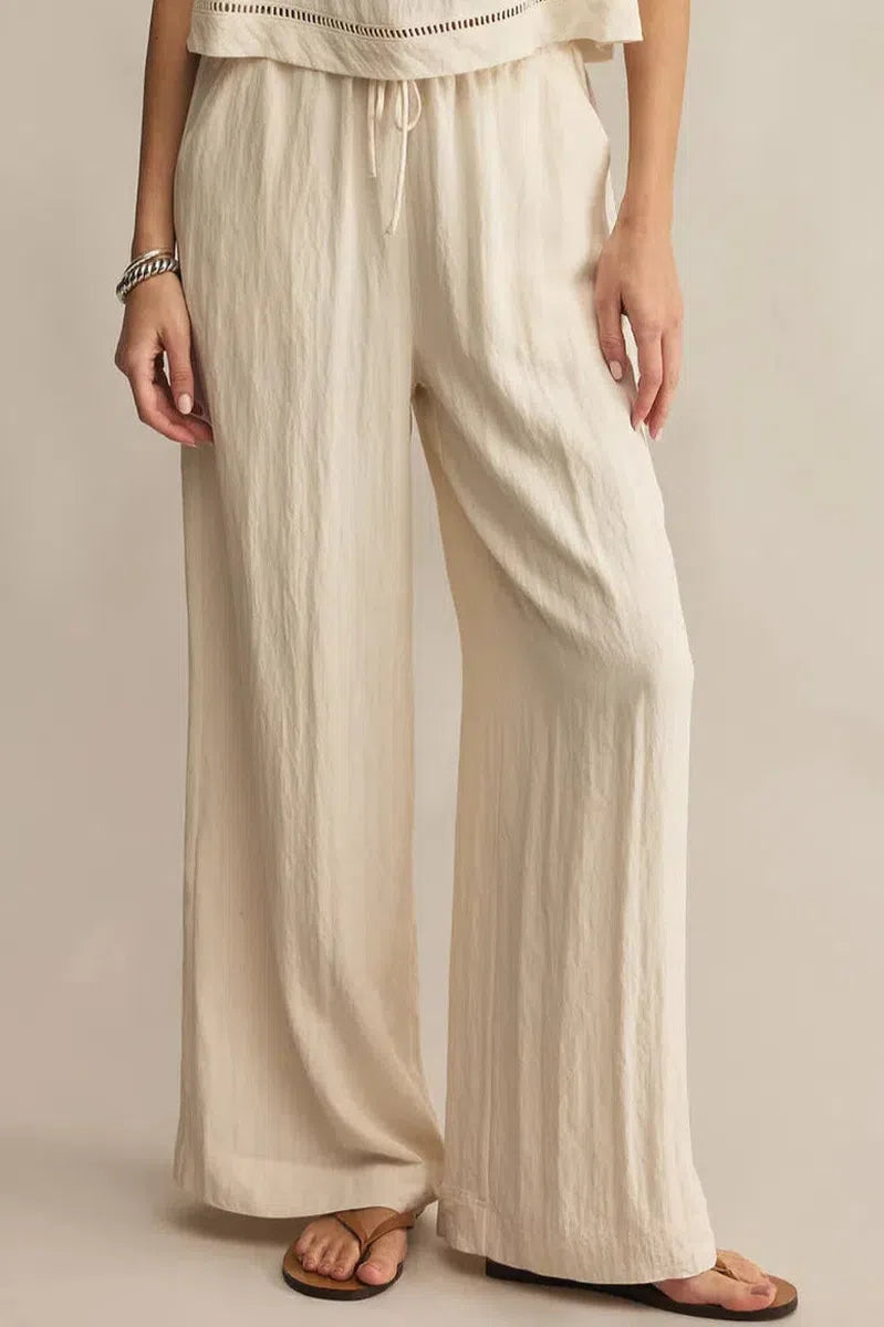 Z Supply - Soleil Textured Pant in Sandstone