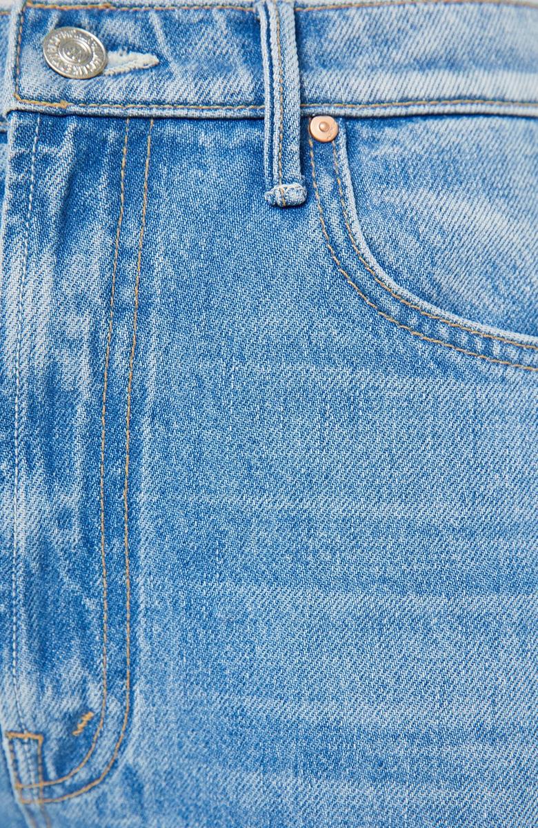 Mother Denim - The Half Pipe Ankle Cuff Fray in Last Bite