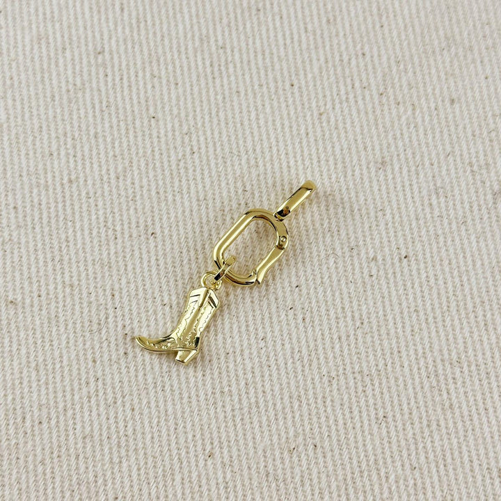 GoldFi - 18k Gold Filled Western Boot Charm