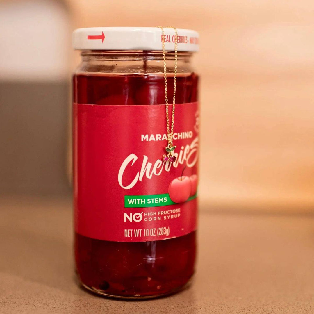 Mauve Jewelry Co. - Mon Cherie Necklace Gold Vermeil