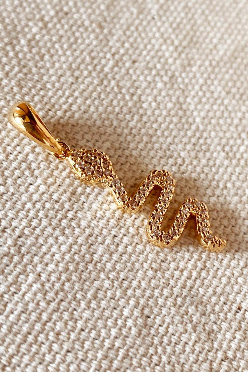 GoldFi - Serpent Pendant in Gold Filled