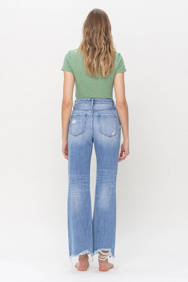 VERVET by Flying Monkey - 90S Vintage Crop Flare in Redeem