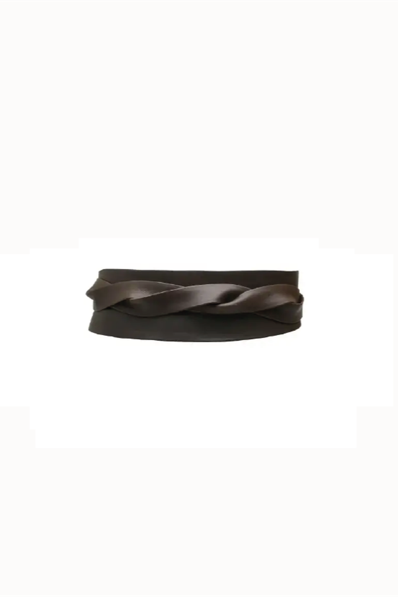 Wrap Belt - Chocolate - OS