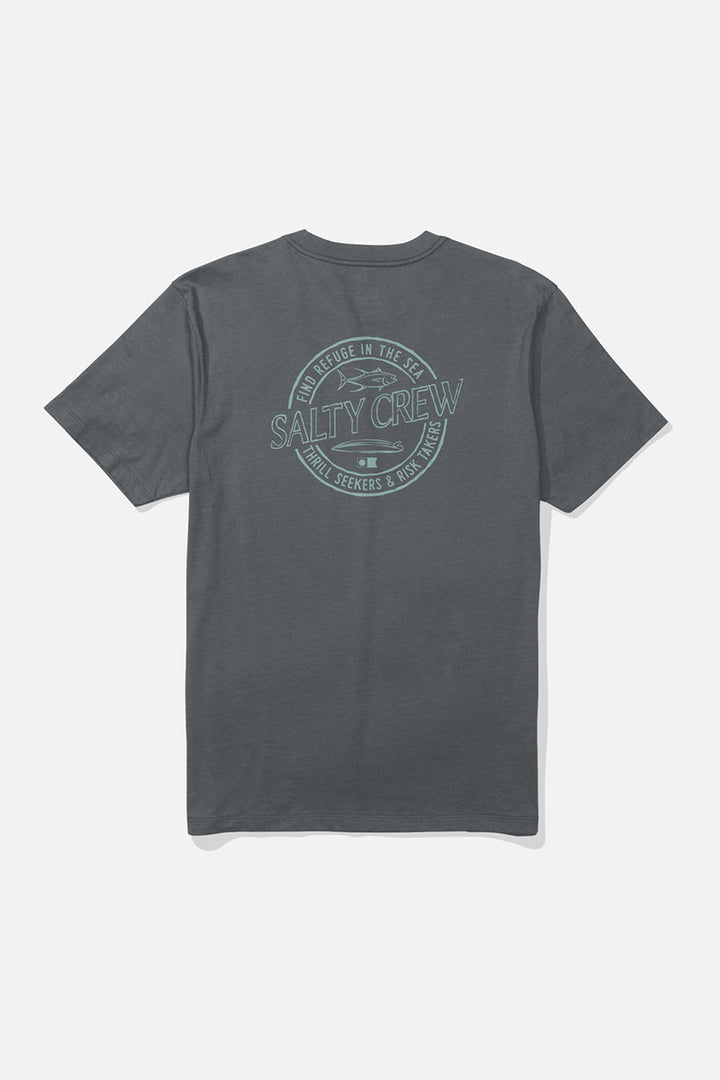 Salty Crew - Skewed Tee in Charcoal