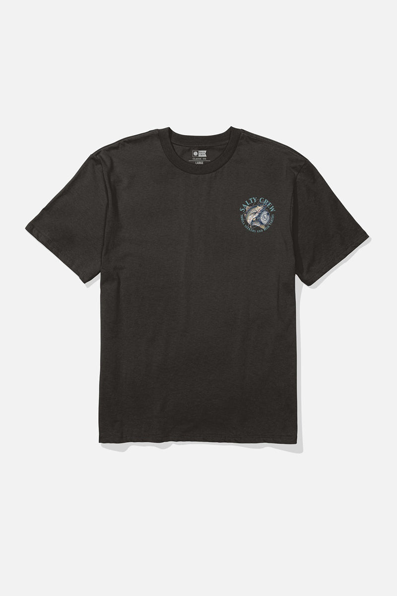 Salty Crew - Reel Fly Classic Tee in Black