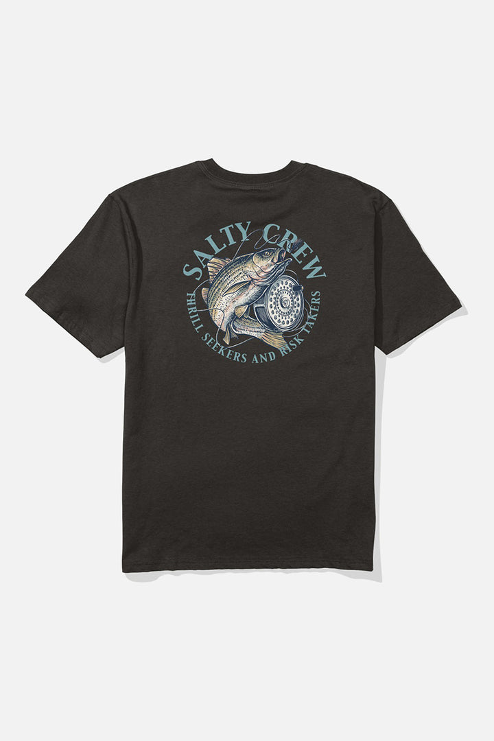 Salty Crew - Reel Fly Classic Tee in Black