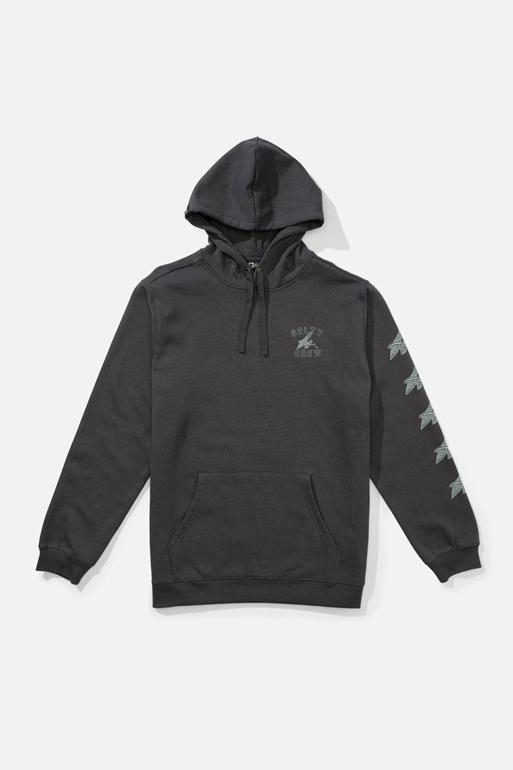 Salty Crew - Super Fly Fleece Hoodie in Charcoal