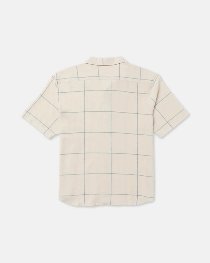 RVCA - Vacancy Plaid Short Sleeve in Ceramic